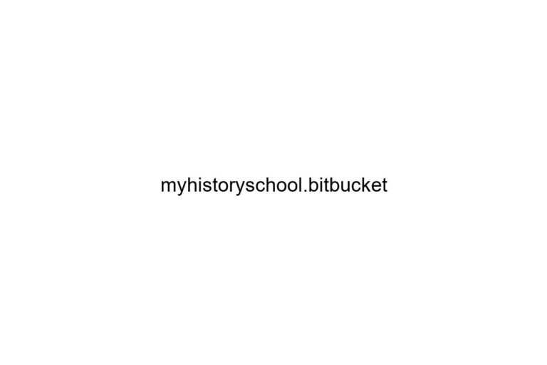 myhistoryschool bitbucket