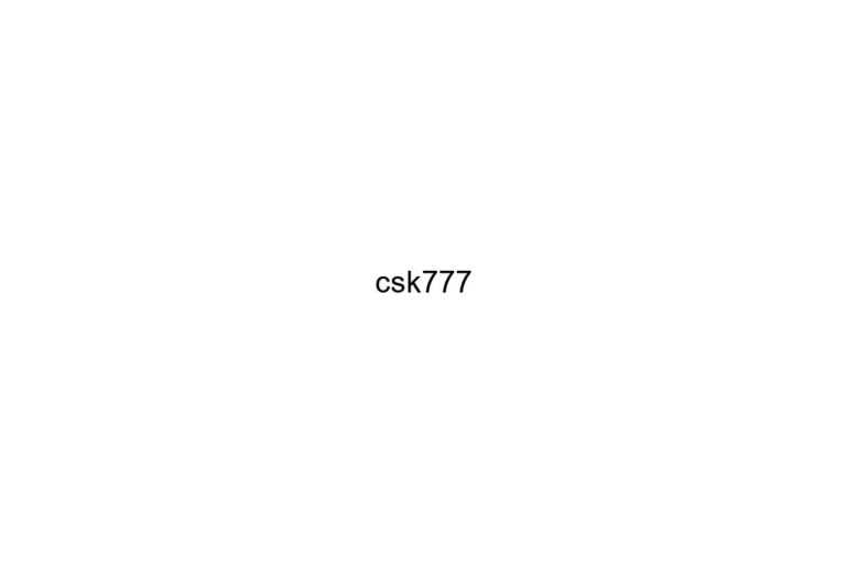 csk777 1