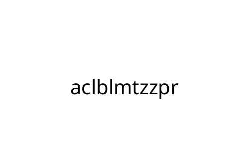 aclblmtzzpr