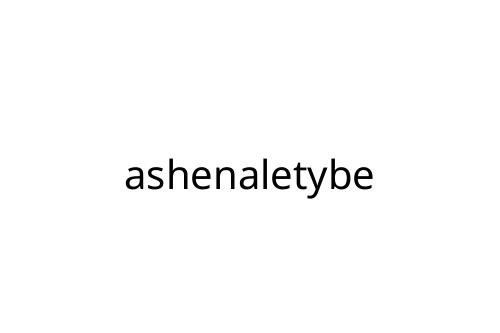 ashenaletybe