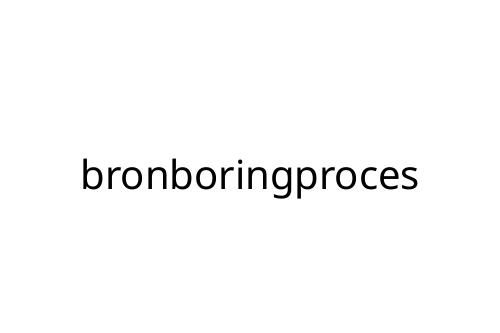 bronboringproces
