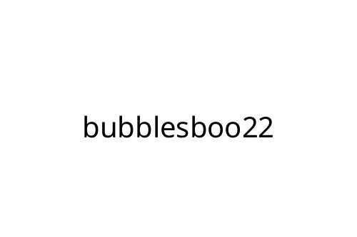 bubblesboo22