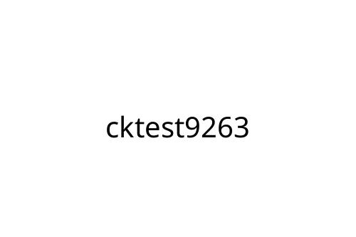 cktest9263