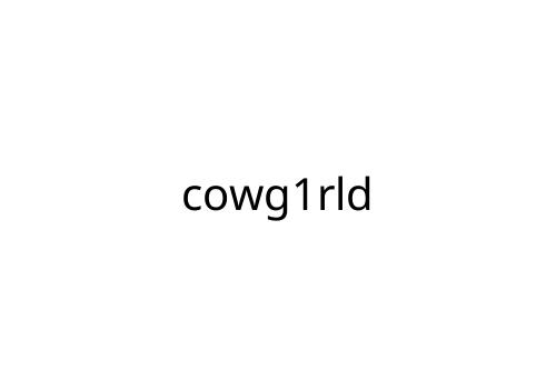 cowg1rld