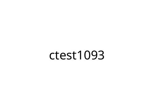 ctest1093