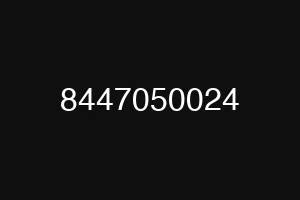 8447050024