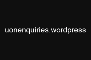 uonenquiries.wordpress