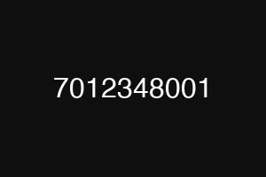 7012348001