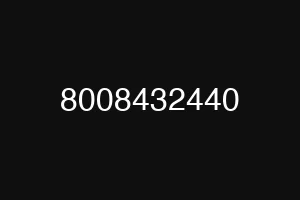8008432440