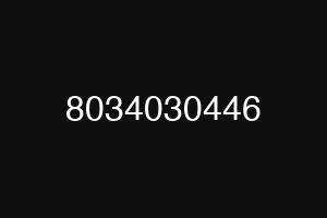 8034030446