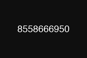 8558666950